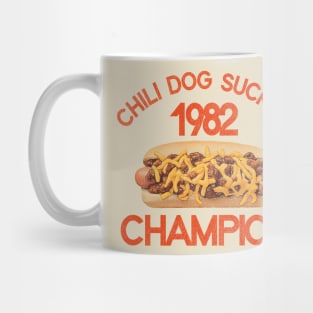 Chili Dog Suckin' Champion 1982 Mug